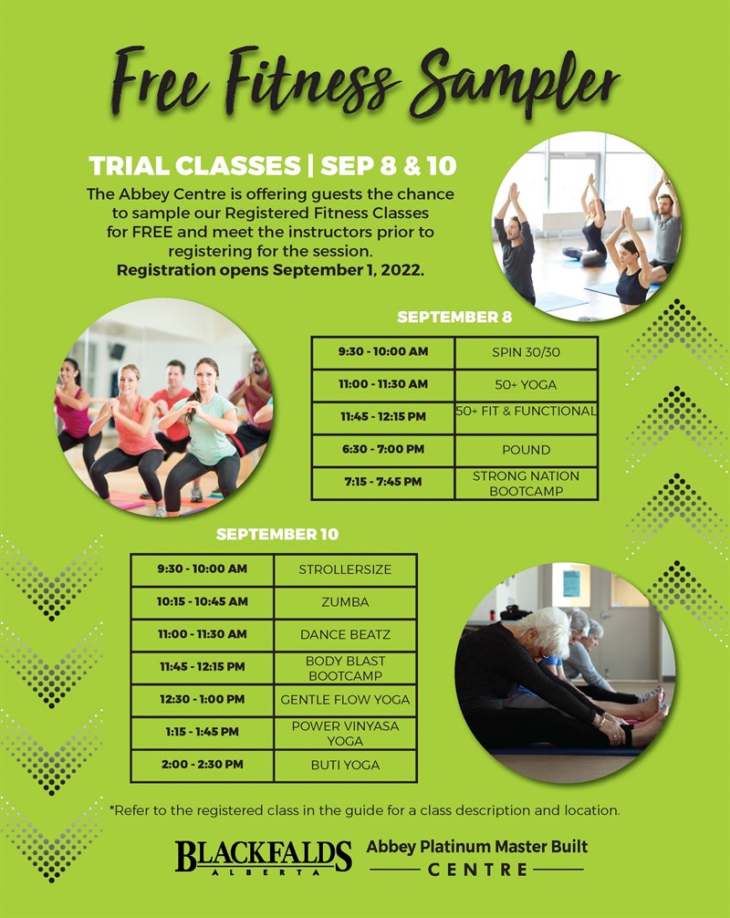 Free Fitness Sampler